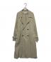 LE GLAZIK（ル グラジック）の古着「NYLONTAFFETA TRENCH COAT」｜ベージュ