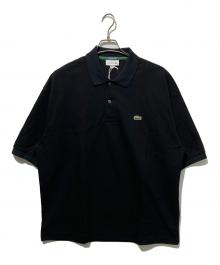 LACOSTE（ラコステ）の古着「ポロシャツ」｜ブラック