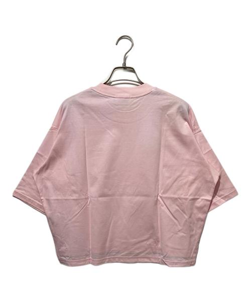 LACOSTE（ラコステ）LACOSTE (ラコステ) SHIPS (シップス) 別注クロップドカットソー ピンク サイズ:36 未使用品の古着・服飾アイテム