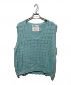 DAIRIKUダイリク）の古着「A.J Knit Vest」｜ブルー