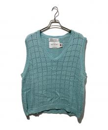 DAIRIKU（ダイリク）の古着「A.J Knit Vest」｜ブルー