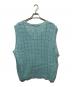 DAIRIKU (ダイリク) A.J Knit Vest ブルー サイズ:F：6000円