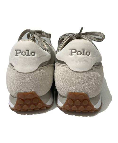 POLO RALPH LAUREN（ポロ・ラルフローレン）POLO RALPH LAUREN (ポロ・ラルフローレン) ローカットスニーカー ベージュ サイズ:42 未使用品の古着・服飾アイテム