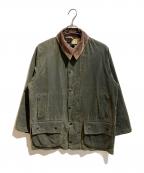 Barbourバブアー）の古着「BEAUFORT オイルドジャケット」｜オリーブ
