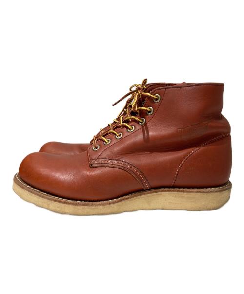 RED WING（レッドウィング）RED WING (レッドウィング) 6-inch classic round ブーツ ブラウン サイズ:７1/2の古着・服飾アイテム