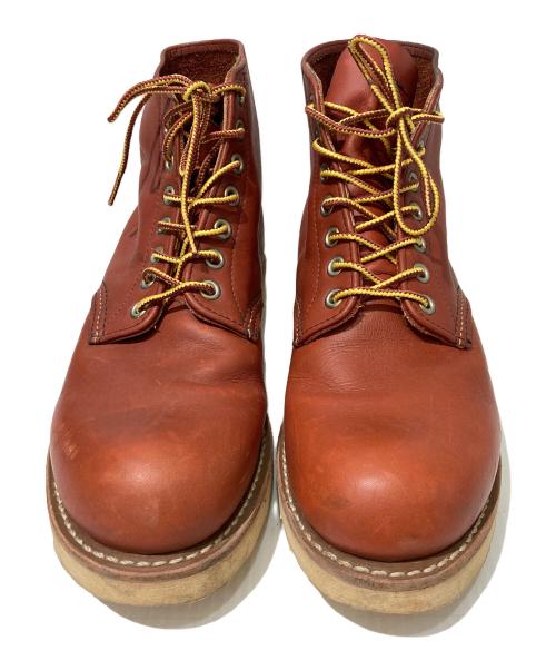 RED WING（レッドウィング）RED WING (レッドウィング) 6-inch classic round ブーツ ブラウン サイズ:７1/2の古着・服飾アイテム