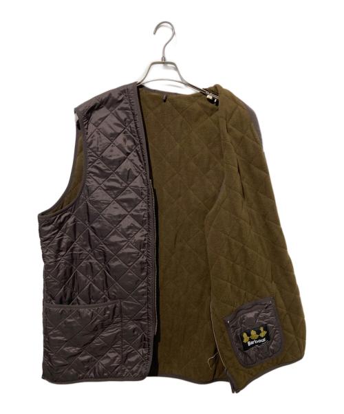 Barbour（バブアー）Barbour (バブアー) キルティングベスト ブラウン サイズ:XLの古着・服飾アイテム
