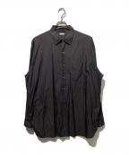 BLURHMSブラームス）の古着「High Count Shirt」｜ダークグレー