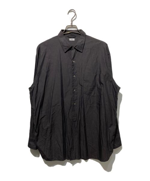 BLURHMS（ブラームス）BLURHMS (ブラームス) High Count Shirt ダークグレー サイズ:4の古着・服飾アイテム