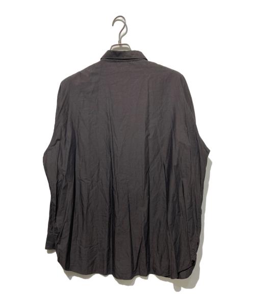 BLURHMS（ブラームス）BLURHMS (ブラームス) High Count Shirt ダークグレー サイズ:4の古着・服飾アイテム