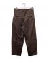 AURALEE (オーラリー) WASHED FINX HERRINGBONE SLACKS ブラウン サイズ:5：13000円