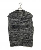 AURALEEオーラリー）の古着「WOOL ALPACA FELT KNIT VEST」｜グレー