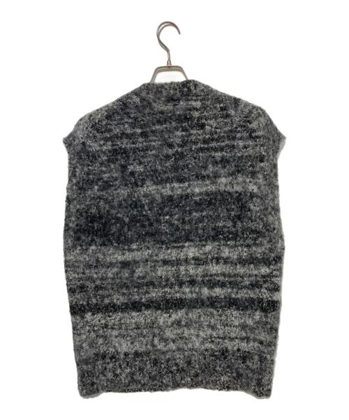 AURALEE（オーラリー）AURALEE (オーラリー) WOOL ALPACA FELT KNIT VEST グレー サイズ:5の古着・服飾アイテム