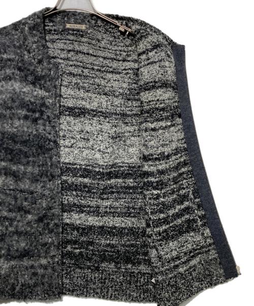 AURALEE（オーラリー）AURALEE (オーラリー) WOOL ALPACA FELT KNIT VEST グレー サイズ:5の古着・服飾アイテム