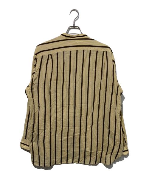 KAPTAIN SUNSHINE（キャプテンサンシャイン）KAPTAIN SUNSHINE (キャプテンサンシャイン) Stand Collar Shirt ベージュ サイズ:42の古着・服飾アイテム