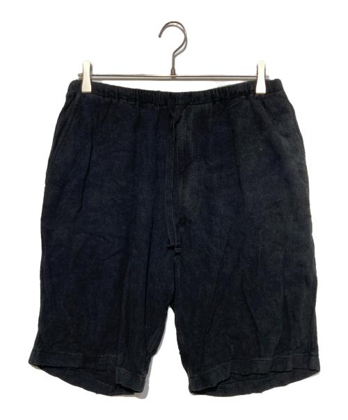 COMOLI（コモリ）COMOLI (コモリ) シルクネップビエラ ショーツ ブラック サイズ:2の古着・服飾アイテム