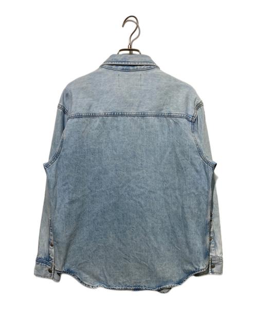 Calvin Klein Jeans（カルバンクラインジーンズ）Calvin Klein Jeans (カルバンクラインジーンズ) オーバーサイズド デニム シャツ インディゴ サイズ:Sの古着・服飾アイテム