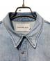 中古・古着 Calvin Klein Jeans (カルバンクラインジーンズ) オーバーサイズド デニム シャツ インディゴ サイズ:S：8000円