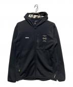 F.C.R.B.エフシーレアルブリストル）の古着「POLARTEC FLEECE ZIP UP HOODY」｜ブラック