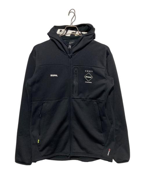 F.C.R.B.（エフシーレアルブリストル）F.C.R.B. (エフシーレアルブリストル) POLARTEC FLEECE ZIP UP HOODY ブラック サイズ: XLの古着・服飾アイテム