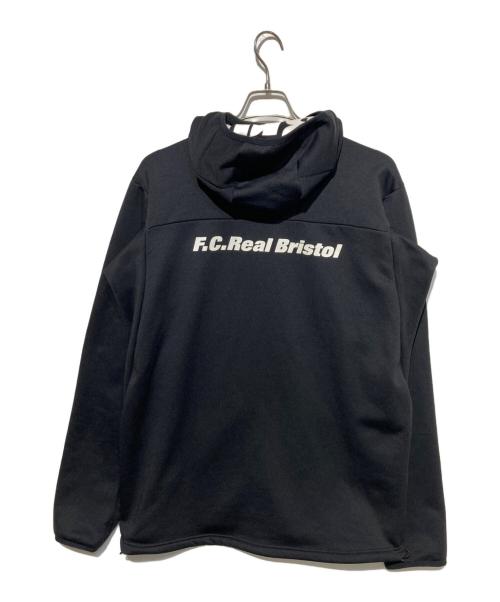 F.C.R.B.（エフシーレアルブリストル）F.C.R.B. (エフシーレアルブリストル) POLARTEC FLEECE ZIP UP HOODY ブラック サイズ: XLの古着・服飾アイテム