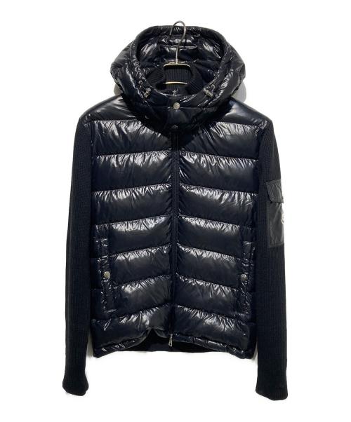 MONCLER（モンクレール）MONCLER (モンクレール) MAGLIONE TRICOT CARDIGAN ブラック サイズ:Lの古着・服飾アイテム