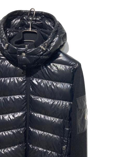 MONCLER（モンクレール）MONCLER (モンクレール) MAGLIONE TRICOT CARDIGAN ブラック サイズ:Lの古着・服飾アイテム
