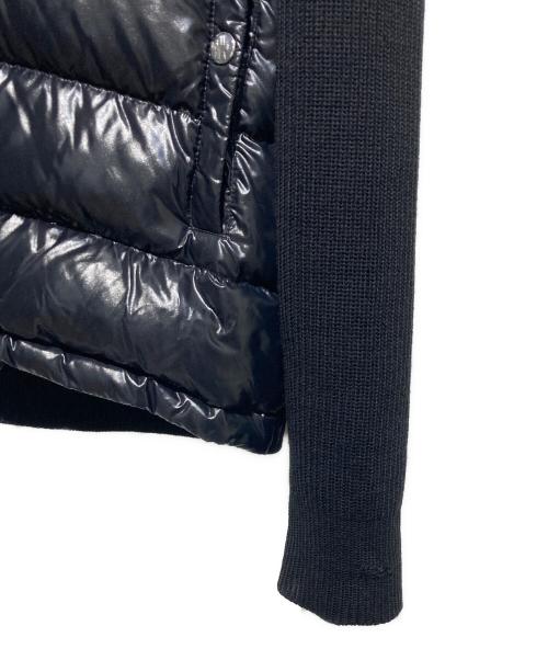 MONCLER（モンクレール）MONCLER (モンクレール) MAGLIONE TRICOT CARDIGAN ブラック サイズ:Lの古着・服飾アイテム