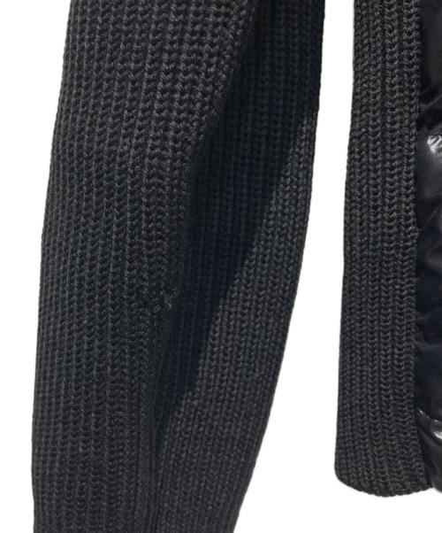 MONCLER（モンクレール）MONCLER (モンクレール) MAGLIONE TRICOT CARDIGAN ブラック サイズ:Lの古着・服飾アイテム