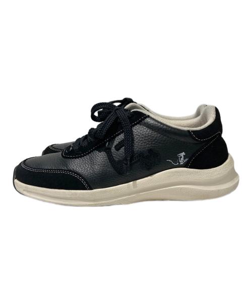 Sangacio（サンガッチョ）SANGACIO (サンガッチョ) にゅBLOW ローカットスニーカー ブラック サイズ:23.5cmの古着・服飾アイテム