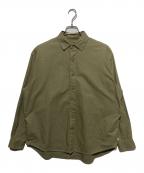 Acyエイシー）の古着「NEW BASIC SNAP SHIRTS」｜カーキ