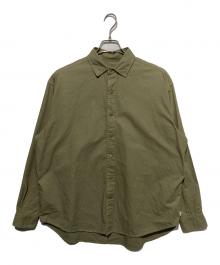 Acy（エイシー）の古着「NEW BASIC SNAP SHIRTS」｜カーキ