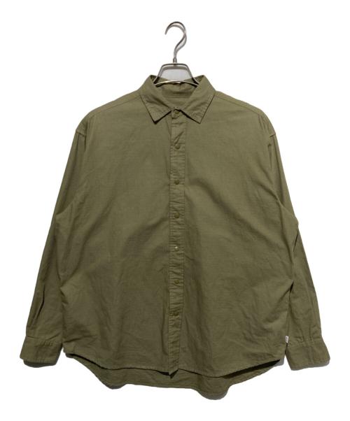 Acy（エイシー）ACY (エイシー) NEW BASIC SNAP SHIRTS カーキ サイズ:03の古着・服飾アイテム