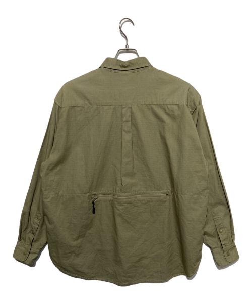Acy（エイシー）ACY (エイシー) NEW BASIC SNAP SHIRTS カーキ サイズ:03の古着・服飾アイテム