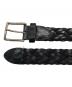 SADDLER'S (サドラーズ) 編込みレザーベルト ブラック：5000円
