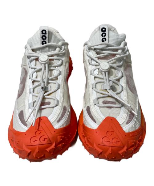 NIKE ACG（ナイキエーシージー）NIKE ACG (ナイキエーシージー) Mountain Fly 2 Low ホワイト×オレンジ サイズ:26cmの古着・服飾アイテム