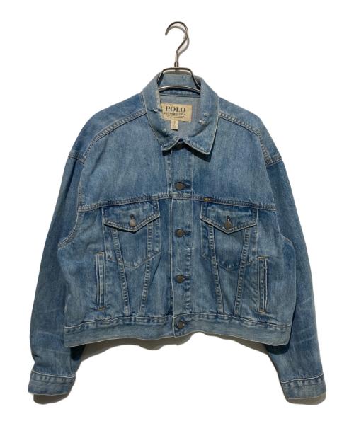 Denim & Supply Ralph Lauren（デニム＆サプライ ラルフローレン）Denim & Supply Ralph Lauren (デニム＆サプライ ラルフローレン) RLXD TRUCKER-UNLINED-TRUCKER JACKET インディゴ サイズ:Ｓの古着・服飾アイテム