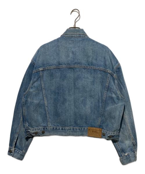 Denim & Supply Ralph Lauren（デニム＆サプライ ラルフローレン）Denim & Supply Ralph Lauren (デニム＆サプライ ラルフローレン) RLXD TRUCKER-UNLINED-TRUCKER JACKET インディゴ サイズ:Ｓの古着・服飾アイテム