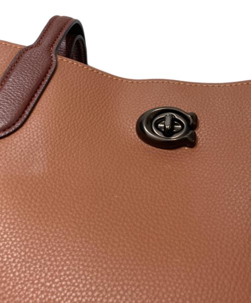 COACH（コーチ）COACH (コーチ) ウィロウ トートバッグ ブラウンの古着・服飾アイテム