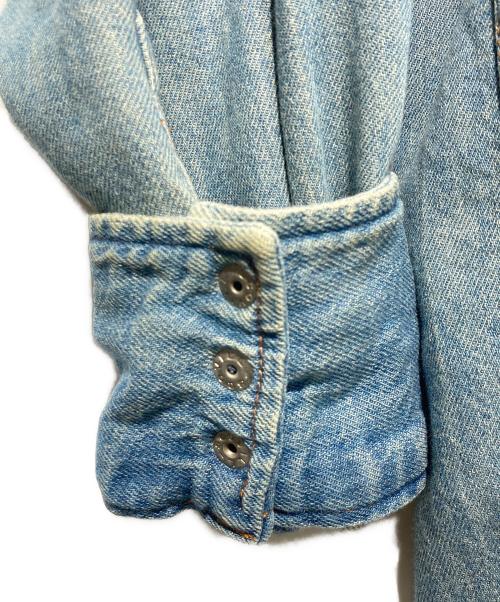 Wrangler（ラングラー）Wrangler (ラングラー) デニムウエスタンシャツ インディゴ サイズ:Ｍの古着・服飾アイテム