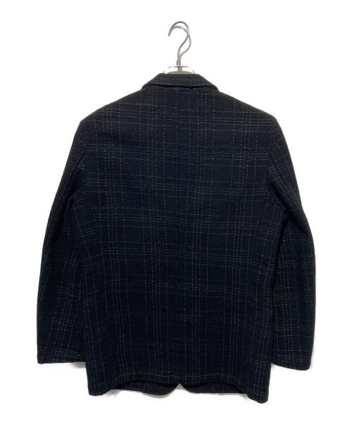 COMME des GARCONS HOMME（コムデギャルソン オム）COMME des GARCONS HOMME (コムデギャルソン オム) 縮絨3Bウールジャケット ブラック サイズ:Ｓの古着・服飾アイテム