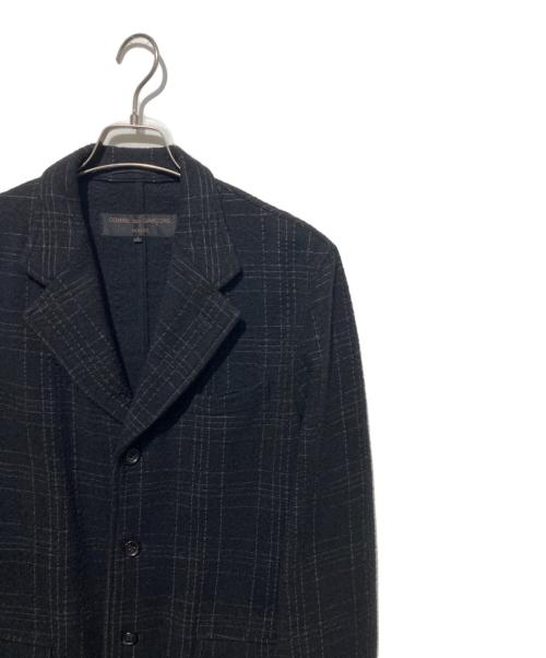 COMME des GARCONS HOMME（コムデギャルソン オム）COMME des GARCONS HOMME (コムデギャルソン オム) 縮絨3Bウールジャケット ブラック サイズ:Ｓの古着・服飾アイテム