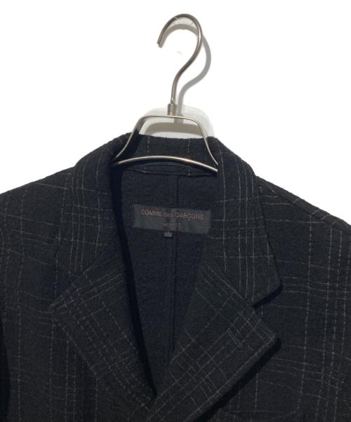 COMME des GARCONS HOMME（コムデギャルソン オム）COMME des GARCONS HOMME (コムデギャルソン オム) 縮絨3Bウールジャケット ブラック サイズ:Ｓの古着・服飾アイテム