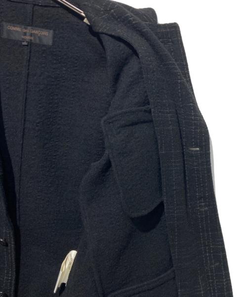 COMME des GARCONS HOMME（コムデギャルソン オム）COMME des GARCONS HOMME (コムデギャルソン オム) 縮絨3Bウールジャケット ブラック サイズ:Ｓの古着・服飾アイテム