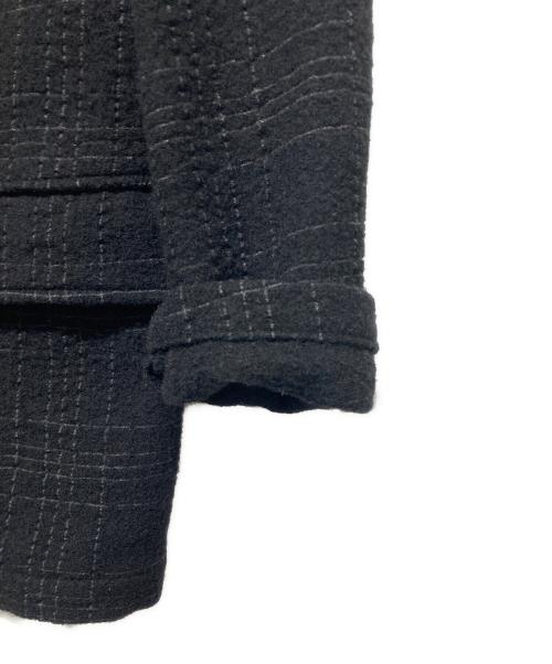 COMME des GARCONS HOMME（コムデギャルソン オム）COMME des GARCONS HOMME (コムデギャルソン オム) 縮絨3Bウールジャケット ブラック サイズ:Ｓの古着・服飾アイテム