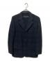 COMME des GARCONS HOMME（コムデギャルソン オム）の古着「縮絨3Bウールジャケット」｜ブラック