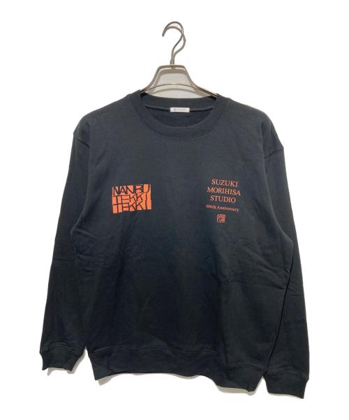 HERALBONY（ヘラルボニー）HERALBONY (ヘラルボニー) 400th スウェット「TEKKI Rhythm」 ブラック サイズ:Lの古着・服飾アイテム