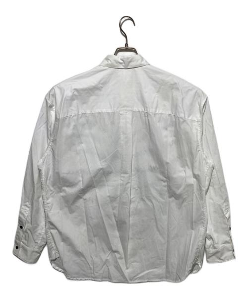 HERALBONY（ヘラルボニー）HERALBONY (ヘラルボニー) レギュラーカラーシャツ「heart-mm2024」 ホワイト サイズ:Lの古着・服飾アイテム