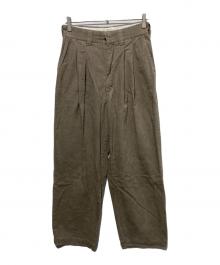 THE SHINZONE（ザ シンゾーン）の古着「TOMBOY PANTS CORDUROY」｜ベージュ