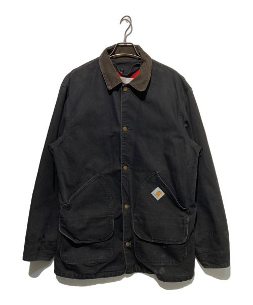 CarHartt（カーハート）CarHartt (カーハート) ライナー付ダックハンティングジャケット ブラック サイズ:Mの古着・服飾アイテム